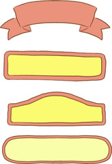 Obraz premium タイトル 背景 素材