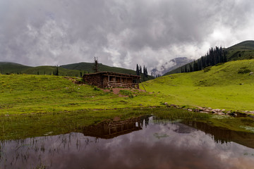 Old house in the mountains