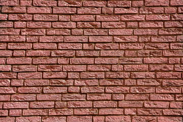Colorful brick wall background