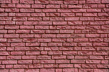 Colorful brick wall background