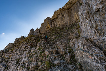 Hike on the Hohe Ifen in the Kleinwalsertal