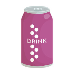 Soda vector icon.Cartoon vector icon isolated on white background soda.