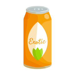 Soda vector icon.Cartoon vector icon isolated on white background soda.