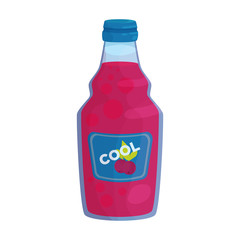 Bottle of soda vector icon.Cartoon vector icon isolated on white background bottle of soda.