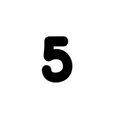 numbers 5 icon