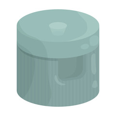 Cap bottle vector icon.Cartoon vector icon isolated on white background cap bottle.