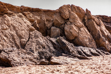 Mountains Of Tushan Beach, Hawks Bay, Karachi, Pakistan