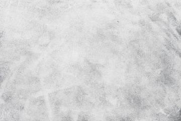 Abstract grey color painted oriented strand board. Grunge plywood texture background.