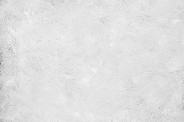Texture of old white concrete wall for background