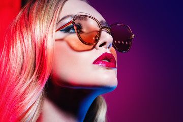 closeup of sunglasses