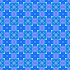 Repeating striped hand drawn border. Blue fair 