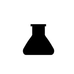 flask icon vector