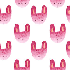 hand drawn easter seamless patterns