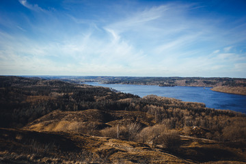 lake and sky