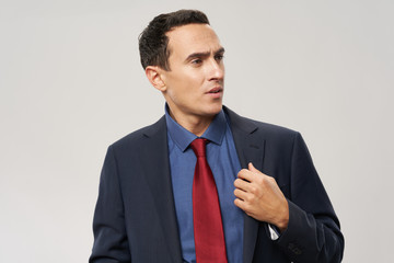 portrait of a handsome businessman