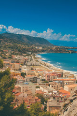 Obraz premium View from Rocca di Cefalu