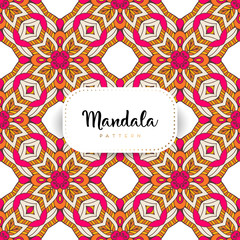 luxury ornamental mandala design background