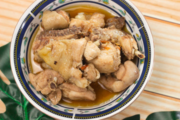 Spicy Chicken meal in bowl 