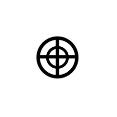 gun sight icon