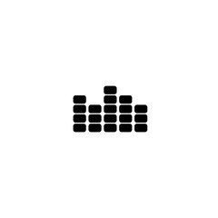 equalizer icon vector