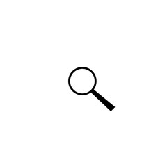 loupe icon vector