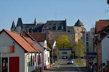 Obraz premium alzey, altstadt, schloss