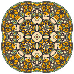 Vector colorful Mandala