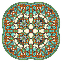 Vector colorful Mandala