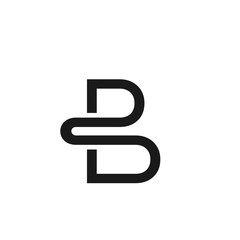 logo B icon vector