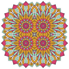 Vector colorful Mandala
