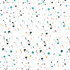 A pattern with colorful watercolor drops