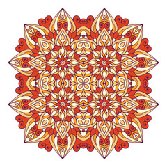 Vector colorful Mandala