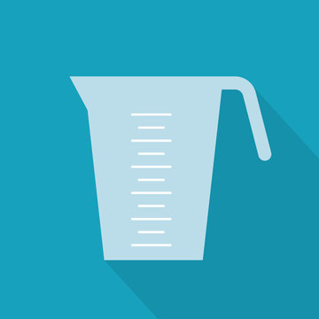 Measuring Cup Icon- Vector Illustration