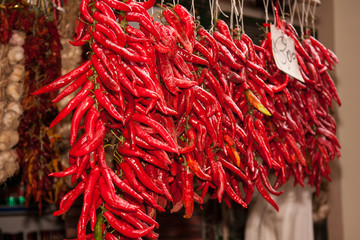 Naklejka premium Chilli Peppers