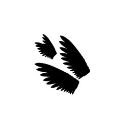 feathers icon vector