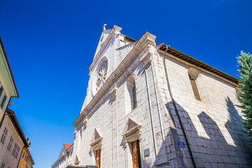 Annecy Cathedral Saint-Pierre, a Roman Catholic church located in Annecy, France. The cathedral is...