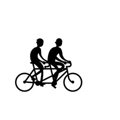 Obraz premium bicycle icon vector
