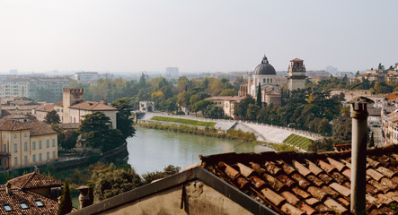 Naklejka premium Verona Italy architecture
