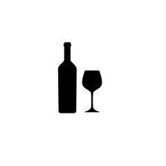 wine and glass icon