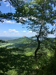 View on german castle in South Germany