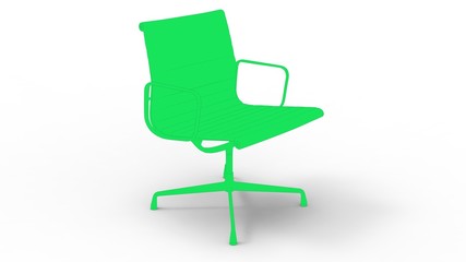 3d illustration of the chair