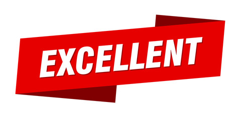 excellent banner template. excellent ribbon label sign