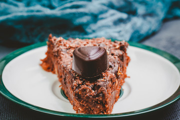 delicious homemade chocolate cake