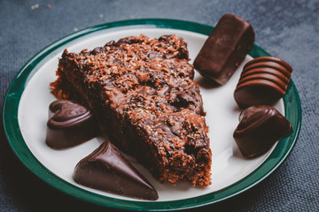 delicious homemade chocolate cake