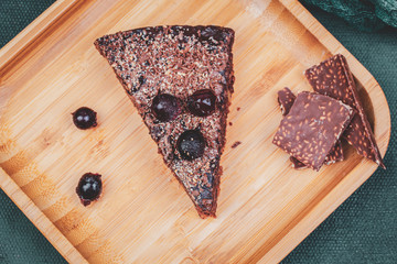 delicious homemade chocolate cake