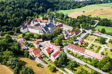 Schöntal Monastery, Jagsttal, Hohenlohe, Baden-Württemberg, Germany,