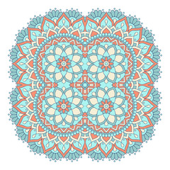 Vector colorful Mandala