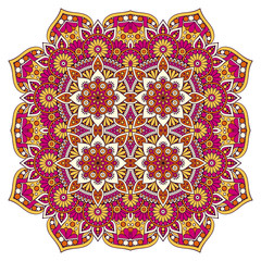 Vector colorful Mandala
