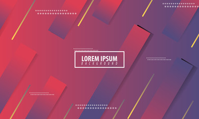 Dynamic composition of figures. Minimal geometric abstract background. Futuristic design gradient shapes. Perfect for Wallpaper, Banner, Background, Card, Book Illustration ect.