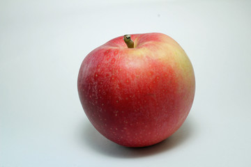 Red apple isolated on a white background